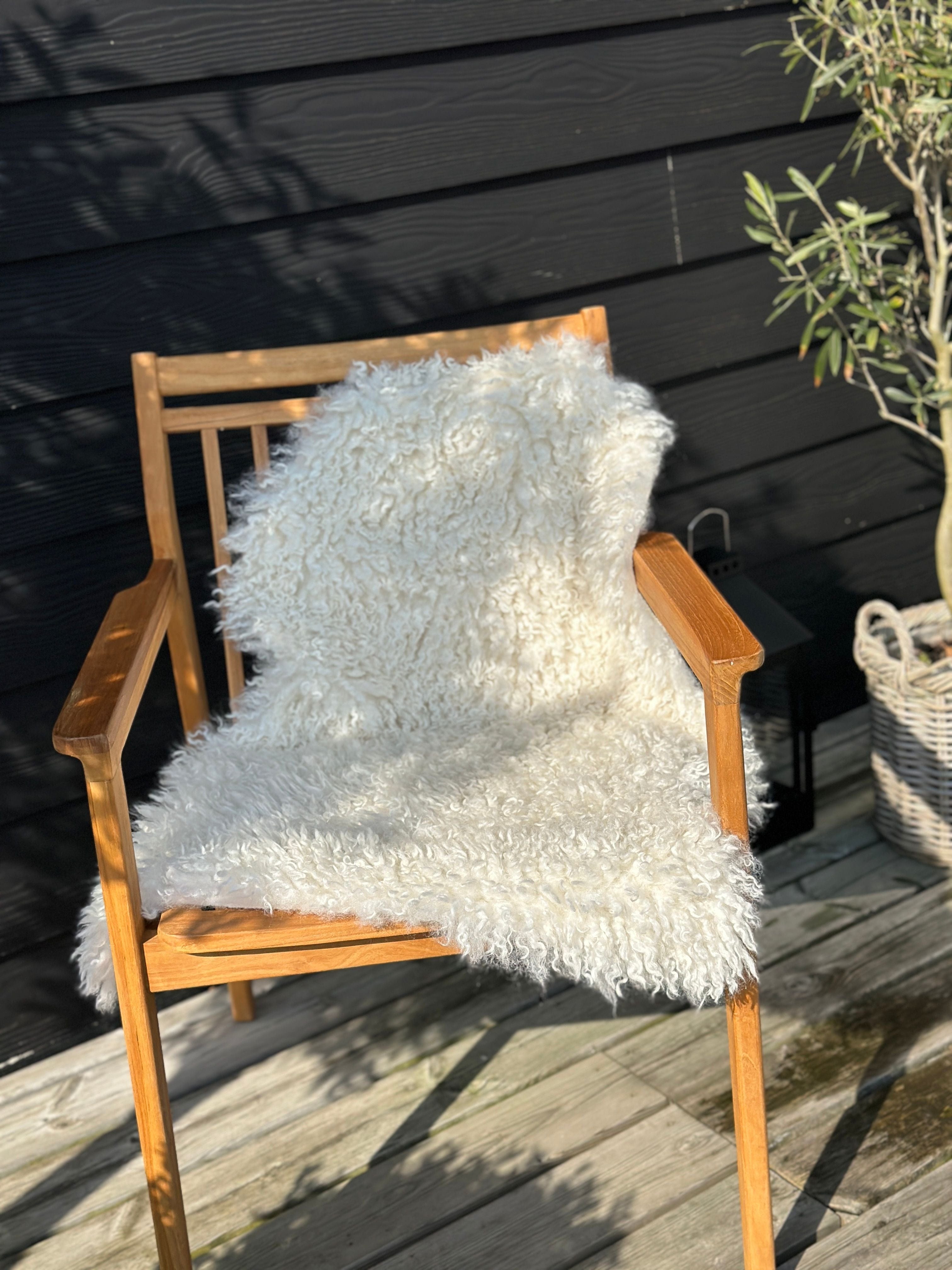 Lammeskind Lammeskind Faux fur lammeskind - Beige otherstuff