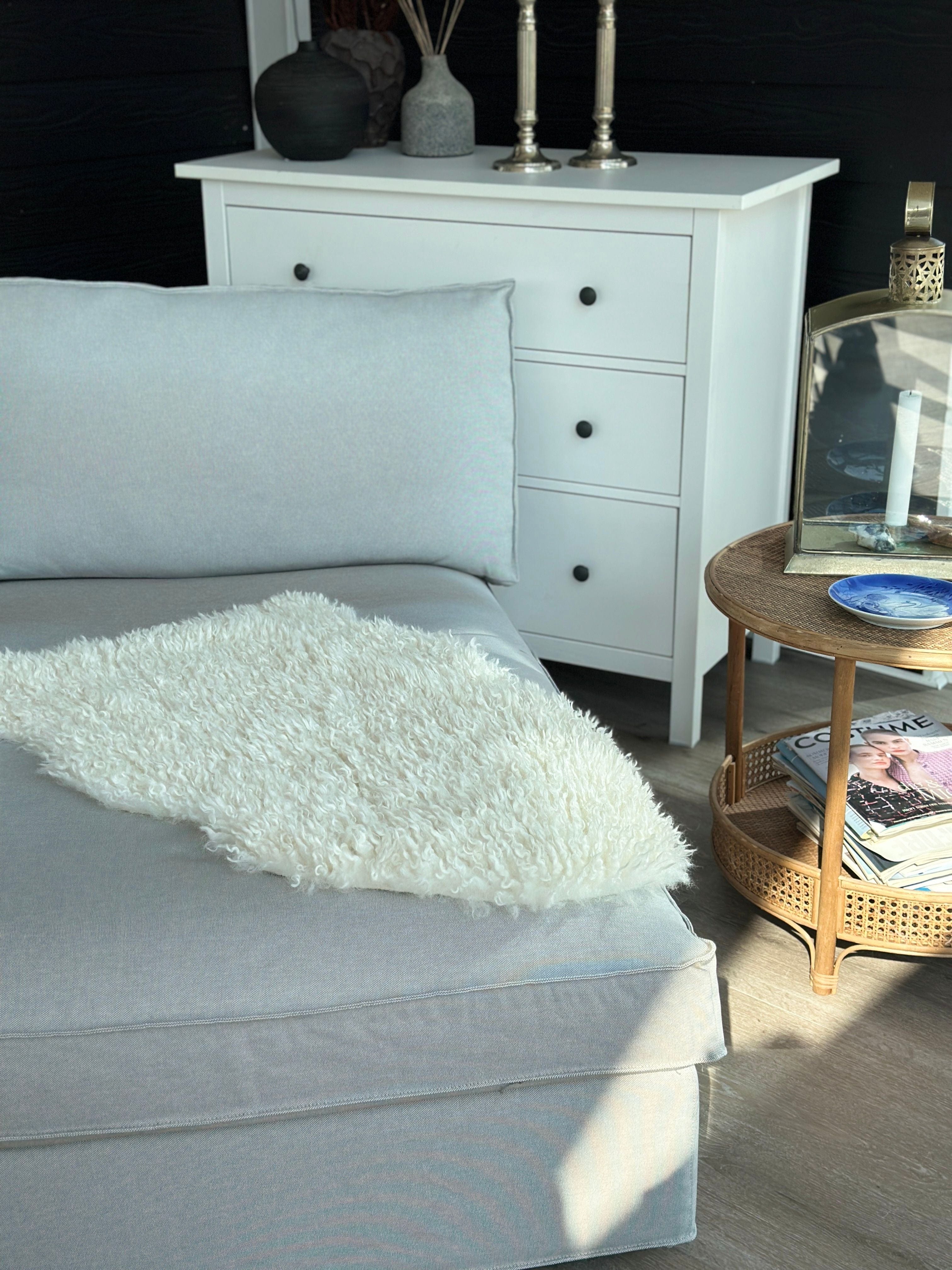Lammeskind Lammeskind Faux fur lammeskind - Beige otherstuff