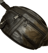 OtherStuff Tasker Bum bag i 100% skind - Sort otherstuff