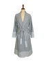 OtherStuff badekåbe Kimono - Grå m. striber otherstuff