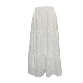 OtherStuff Tøj Lang nederdel i broderie anglaise otherstuff
