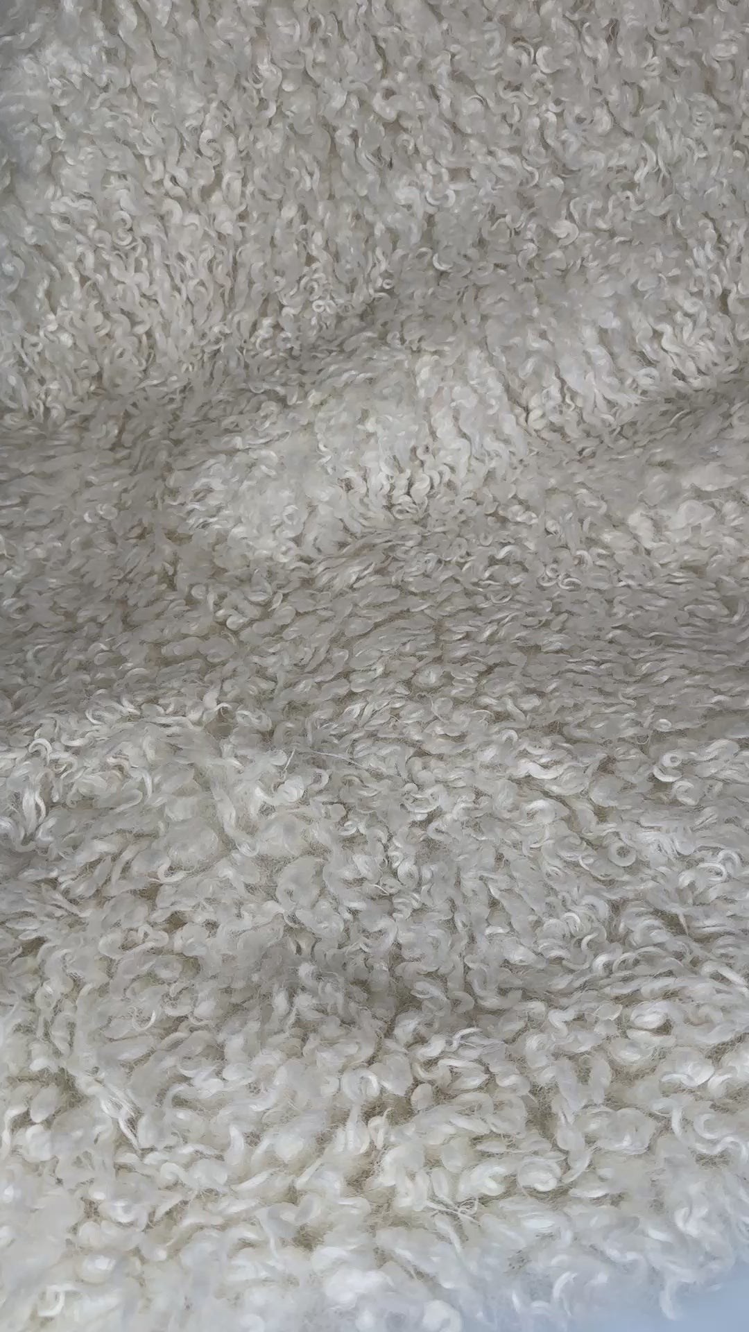Faux fur lammeskind - Beige