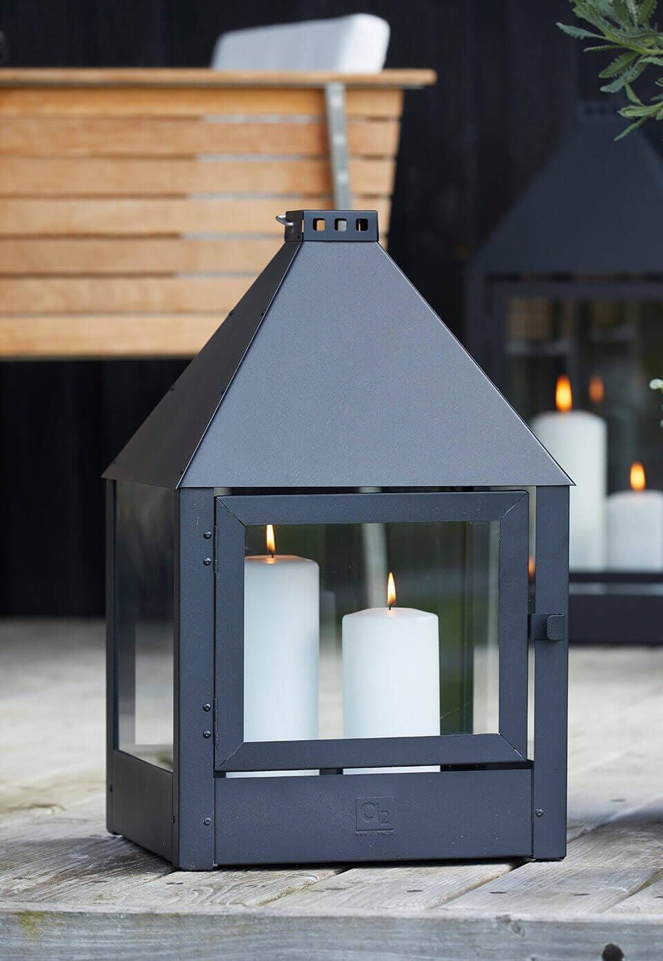 A2 Living Black Mega Quadro Lantern 5714045000691 otherstuff