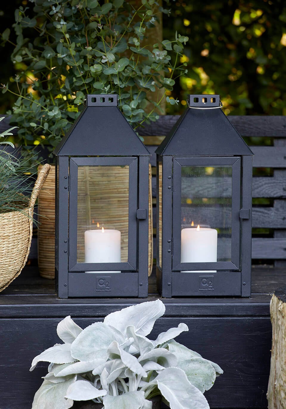 A2 Living Lanterne Black Midi Lantern 5714045000660 otherstuff
