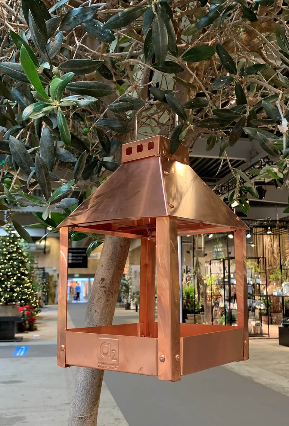 A2 Living Copper Mini Quadro 'Birdy Eat' 5714045005184 otherstuff