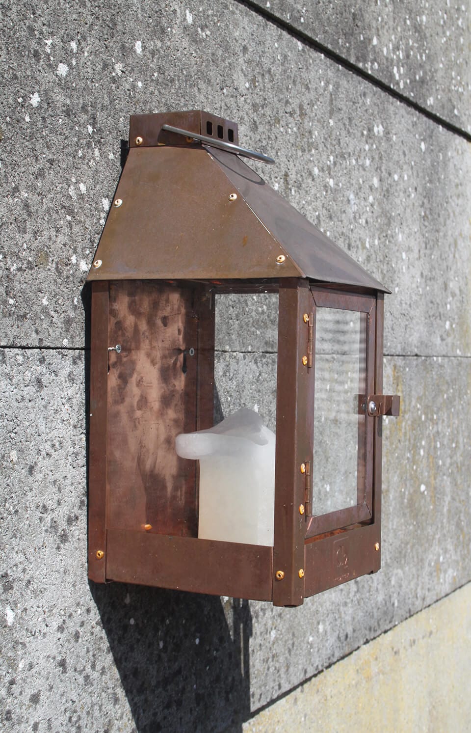 A2 Living Copper Mini Wall Lantern 5714045000912 otherstuff