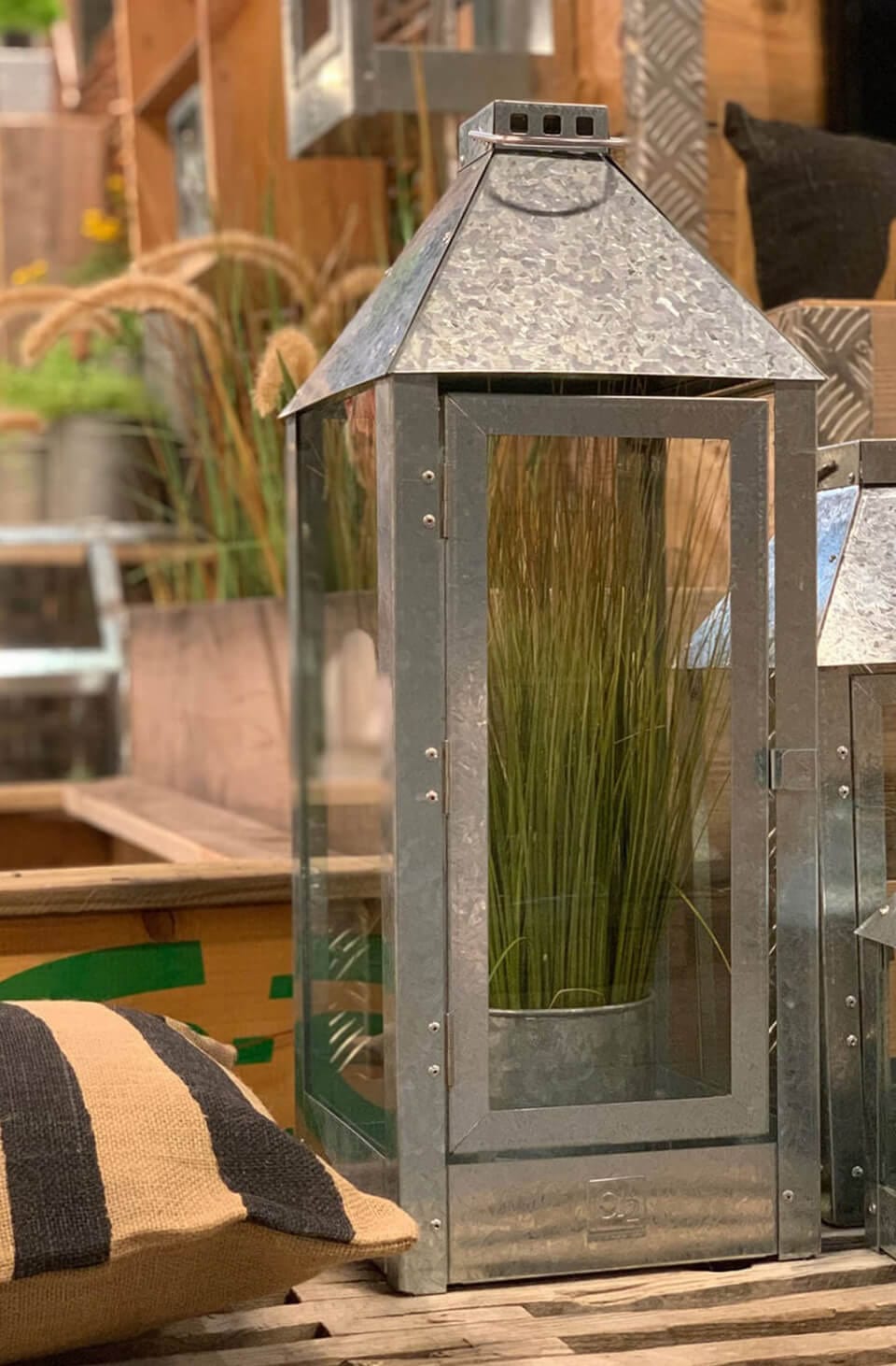 A2 Living Lanterne Galvanized Maxi Lantern 5714045000448 otherstuff