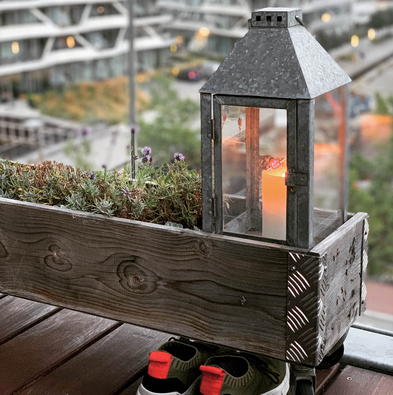 A2 Living Lanterne Galvanized Maxi Lantern 5714045000448 otherstuff