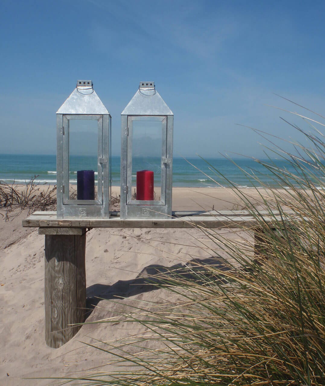 A2 Living Lanterne Galvanized Maxi Lantern 5714045000448 otherstuff
