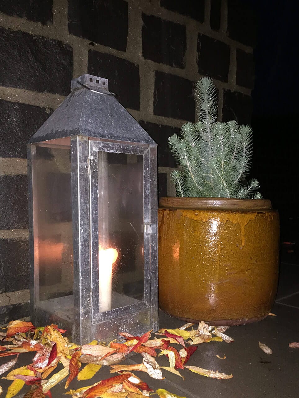 A2 Living Lanterne Galvanized Maxi Lantern 5714045000448 otherstuff