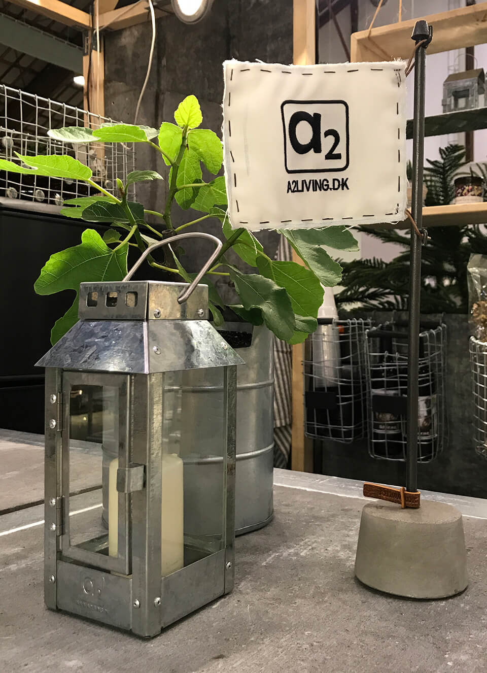 A2 Living Galvanized Micro Small Lantern 5714045000400 otherstuff