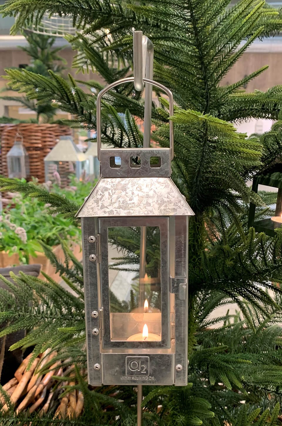 A2 Living Galvanized Micro Small Lantern 5714045000400 otherstuff