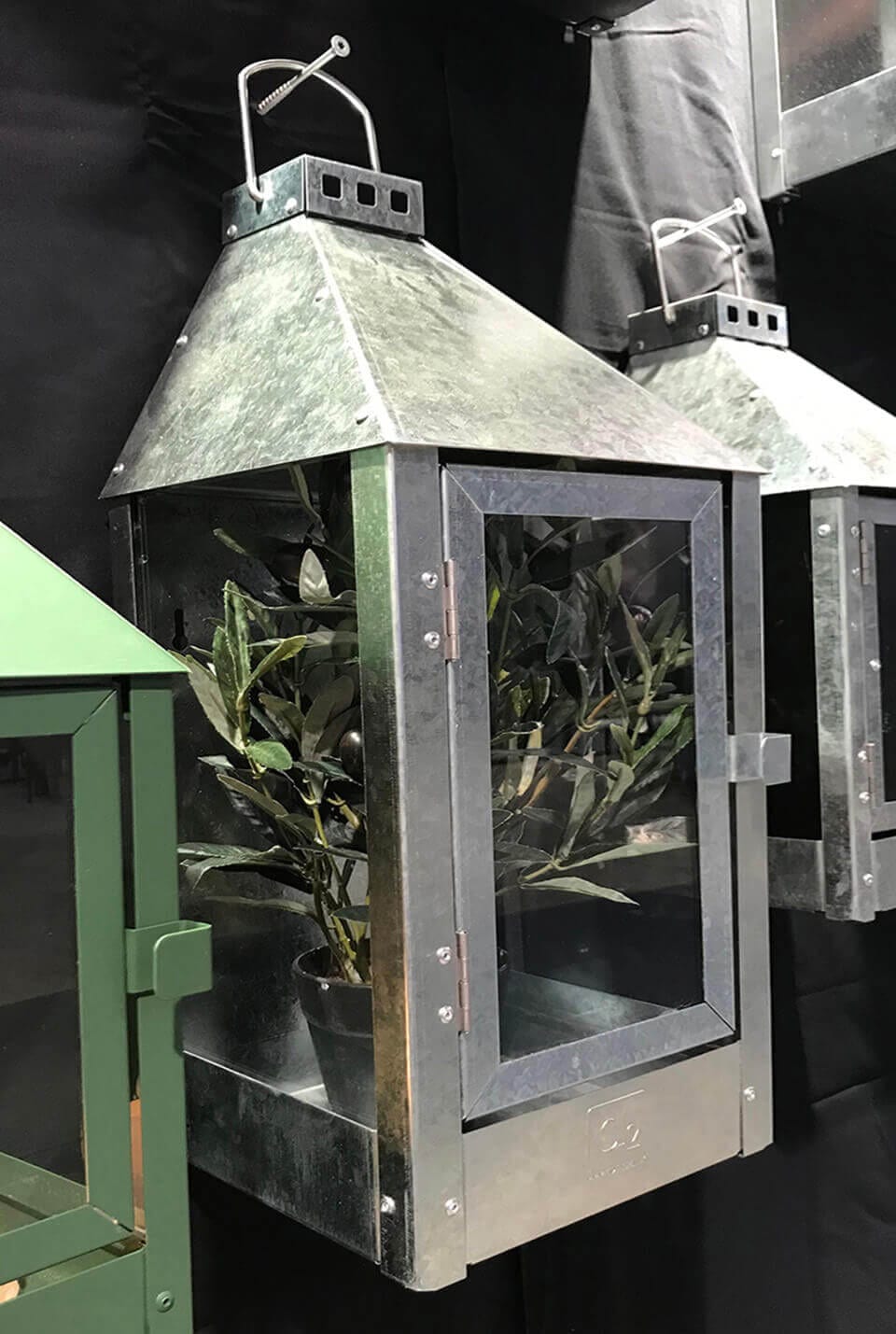 A2 Living Galvanized Midi Wall Lantern 5714045004842 otherstuff