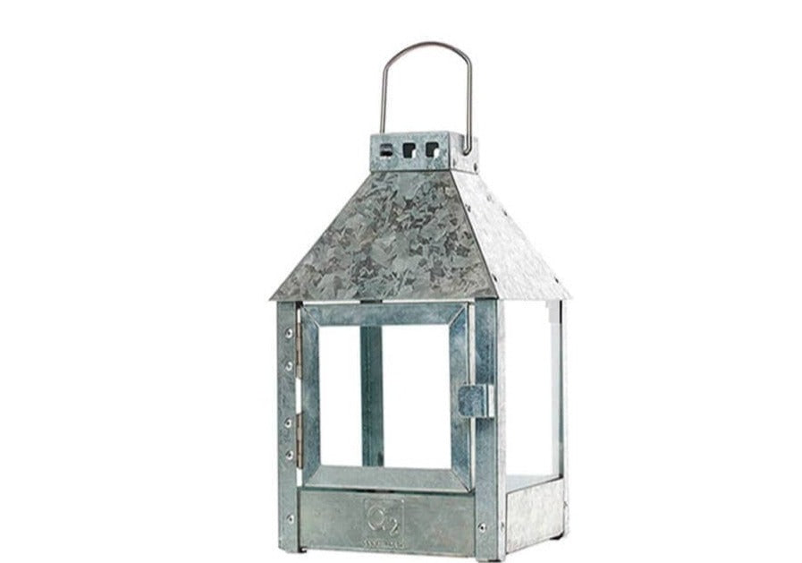 A2 Living Galvanized Mini Quadro Lantern 5714045000424 otherstuff