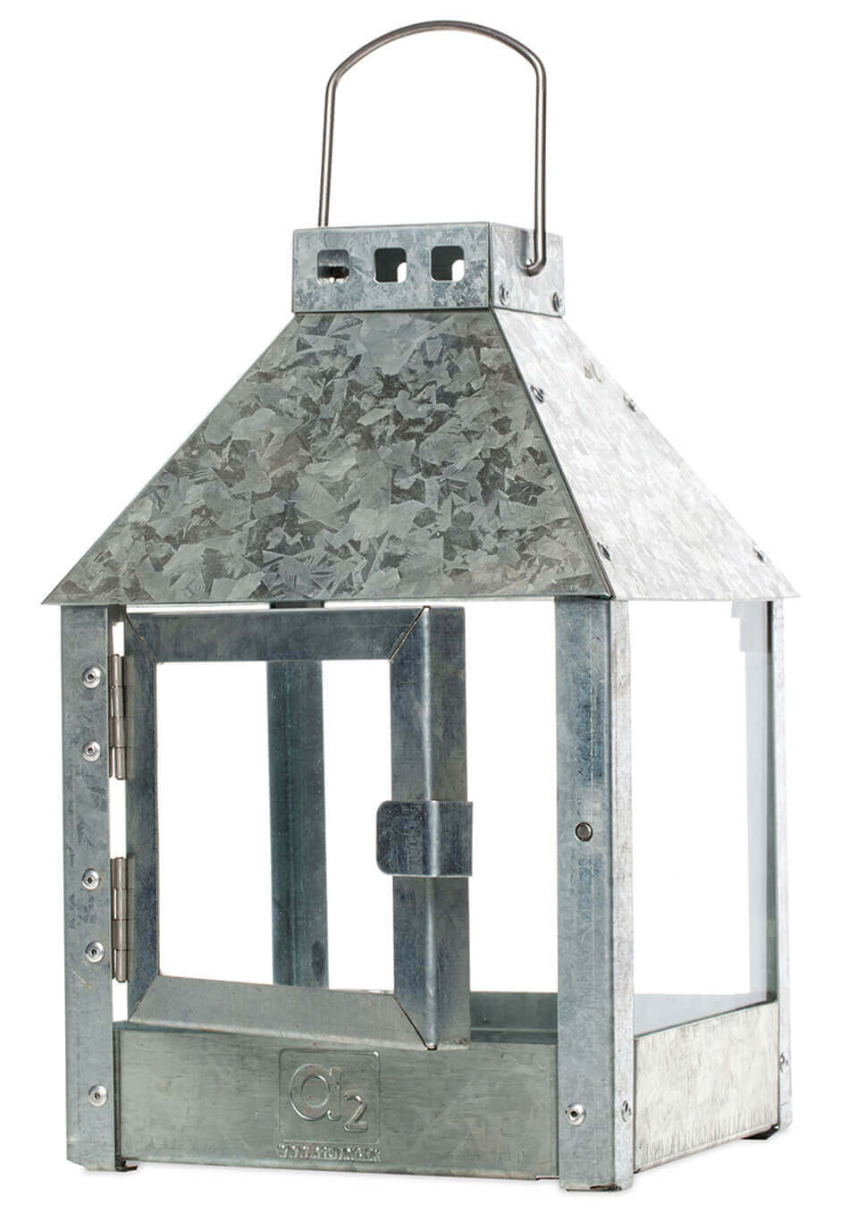 A2 Living Galvanized Mini Quadro Lantern 5714045000424 otherstuff