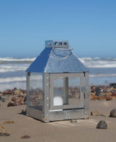 A2 Living Galvanized Mini Quadro Lantern 5714045000424 otherstuff