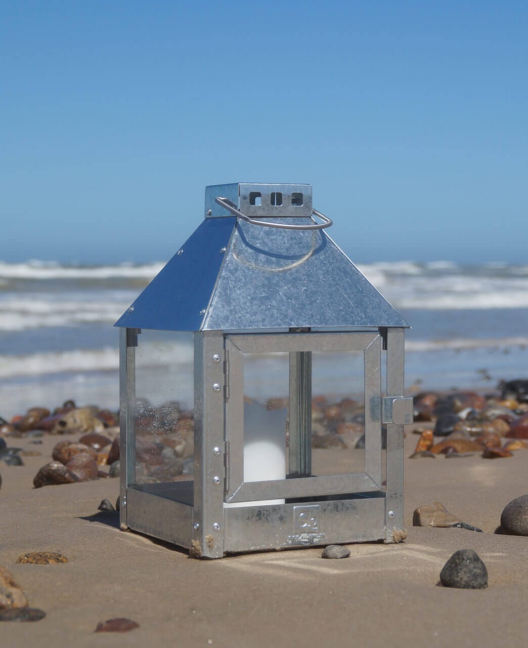 A2 Living Galvanized Mini Quadro Lantern 5714045000424 otherstuff