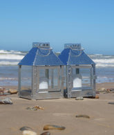 A2 Living Galvanized Mini Quadro Lantern 5714045000424 otherstuff