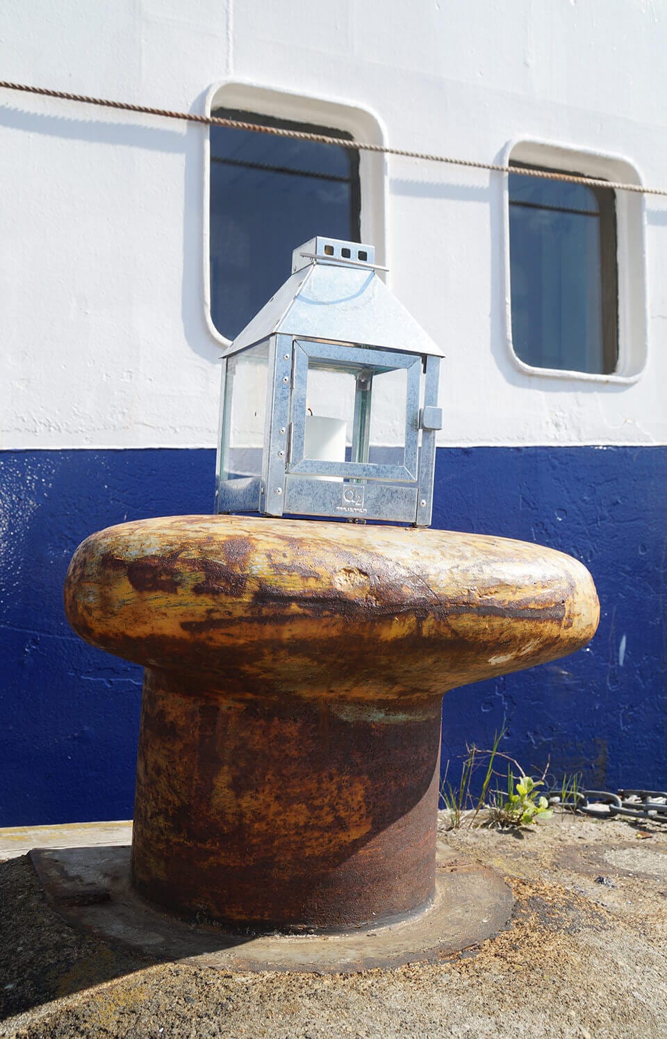 A2 Living Galvanized Mini Quadro Lantern 5714045000424 otherstuff