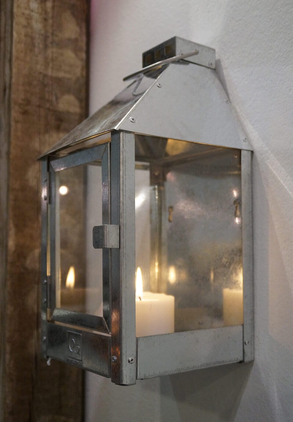 A2 Living Galvanized Mini Wall Lantern 5714045000516 otherstuff