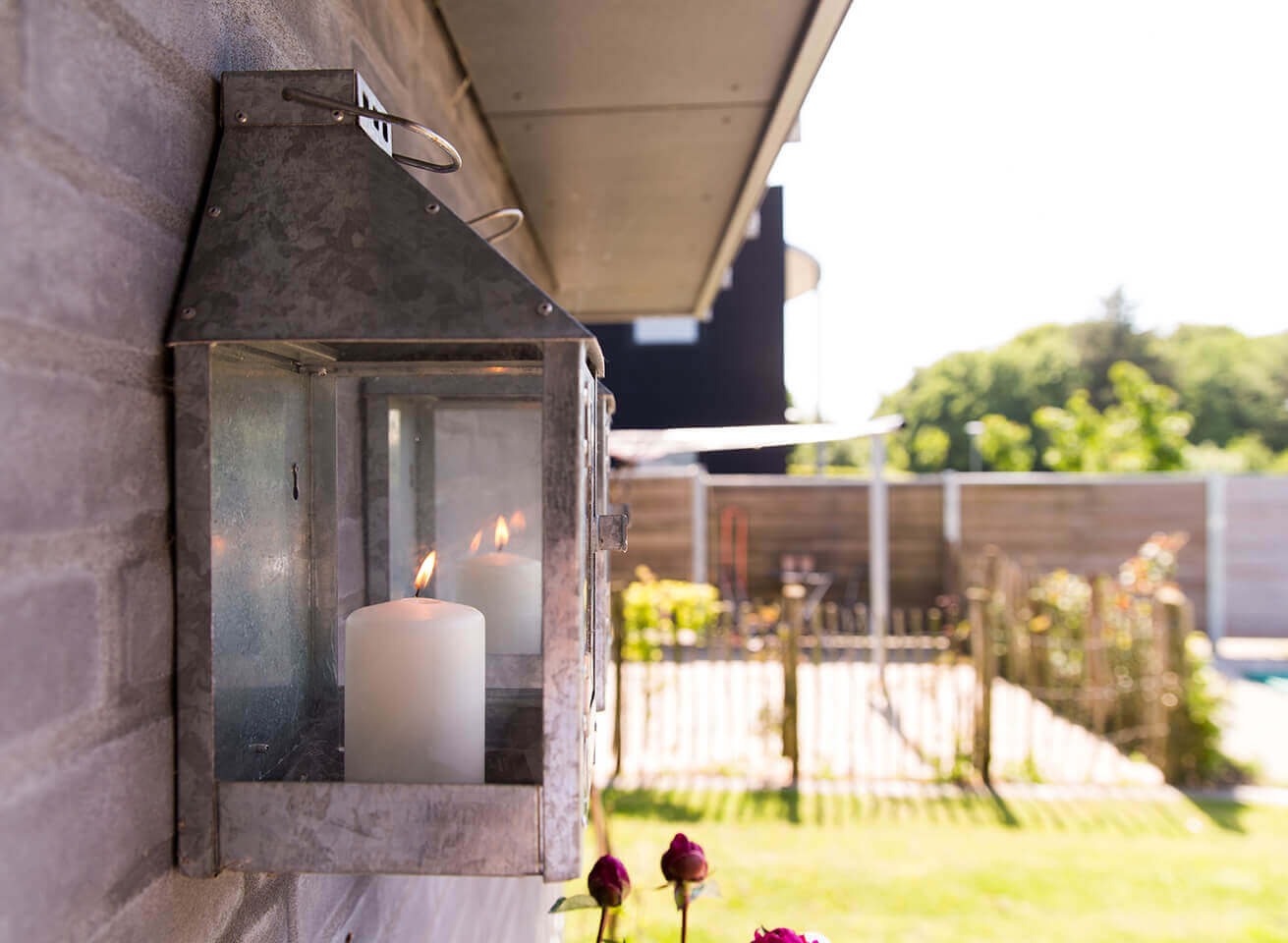 A2 Living Galvanized Mini Wall Lantern 5714045000516 otherstuff
