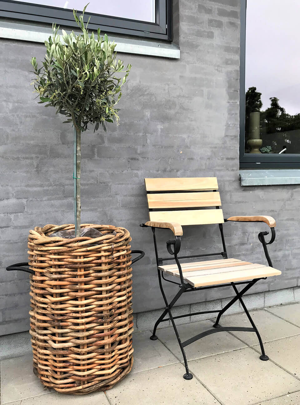 A2 Living flet kurv Maxi Round Rattan Basket 5714045000028 otherstuff
