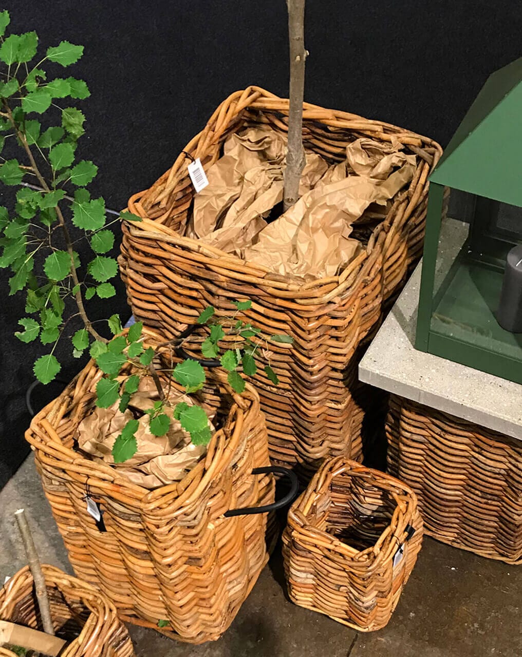 A2 Living flet kurv Maxi Square Rattan Basket 5714045004354 otherstuff