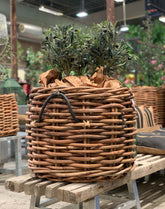 A2 Living Mega Low Round Rattan Basket 5714045004903 otherstuff