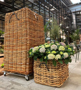 A2 Living flet kurv Mega Low Square Rattan Basket 5714045004910 otherstuff