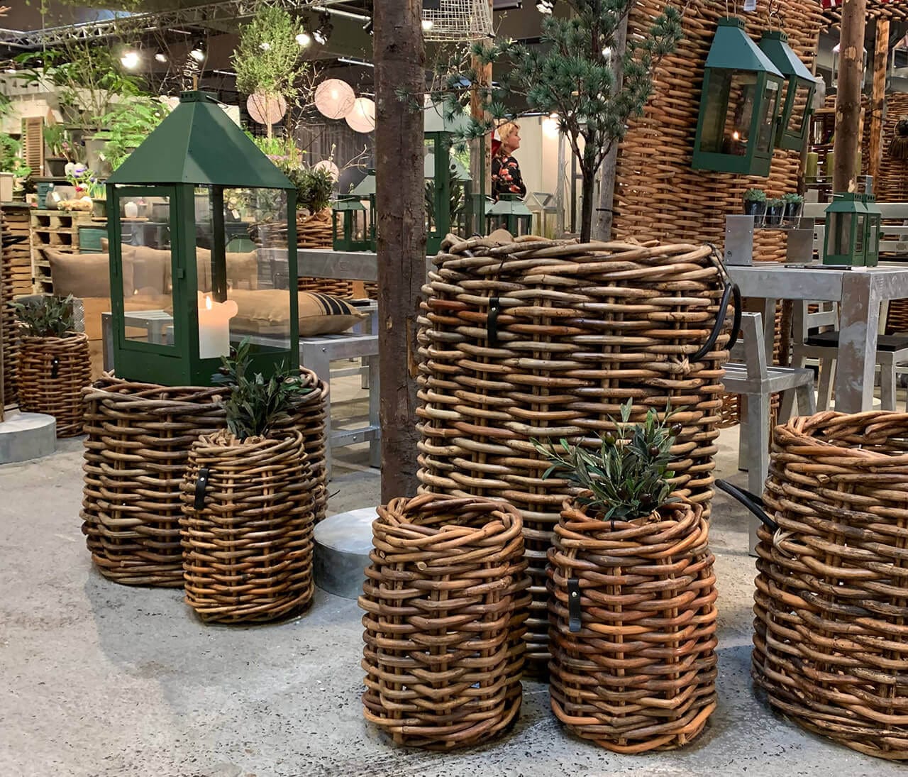 A2 Living Mini Round Rattan Basket 5714045000011 otherstuff