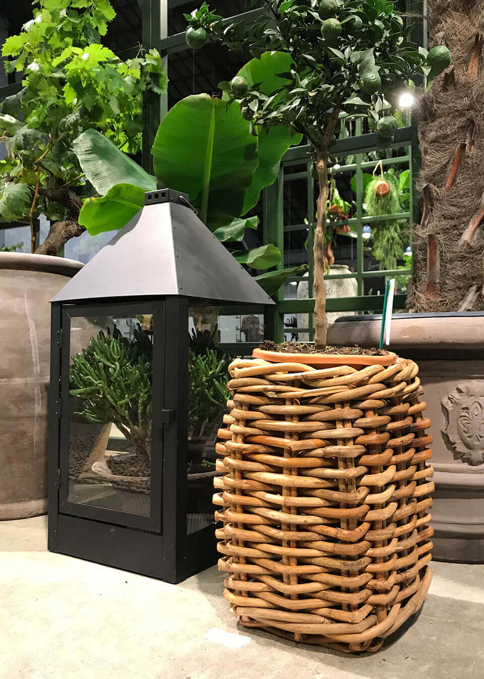 A2 Living Mini Square Rattan Basket 5714045004347 otherstuff