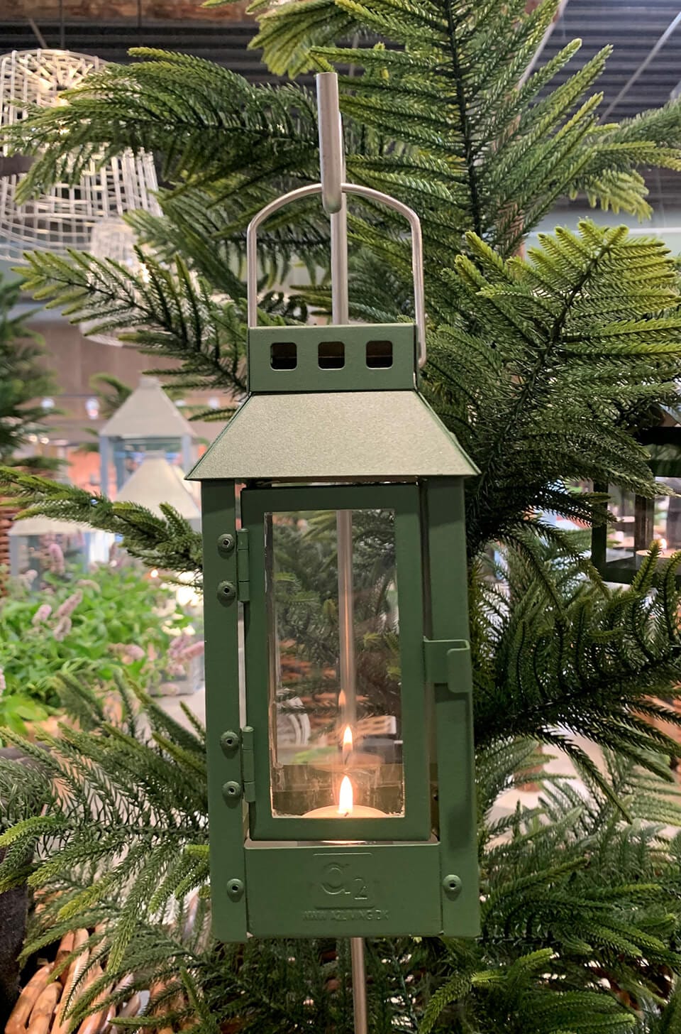 A2 Living Olive Green Micro Small Lantern 5714045004897 otherstuff