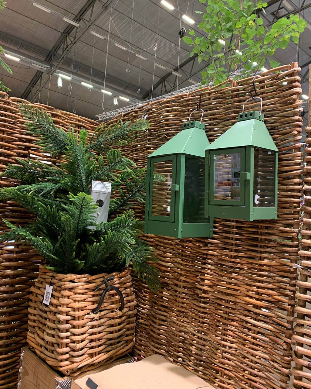 A2 Living Olive Green Midi Wall Lantern 5714045004866 otherstuff