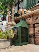 A2 Living Olive Green Mini Wall Lantern 5714045004453 otherstuff