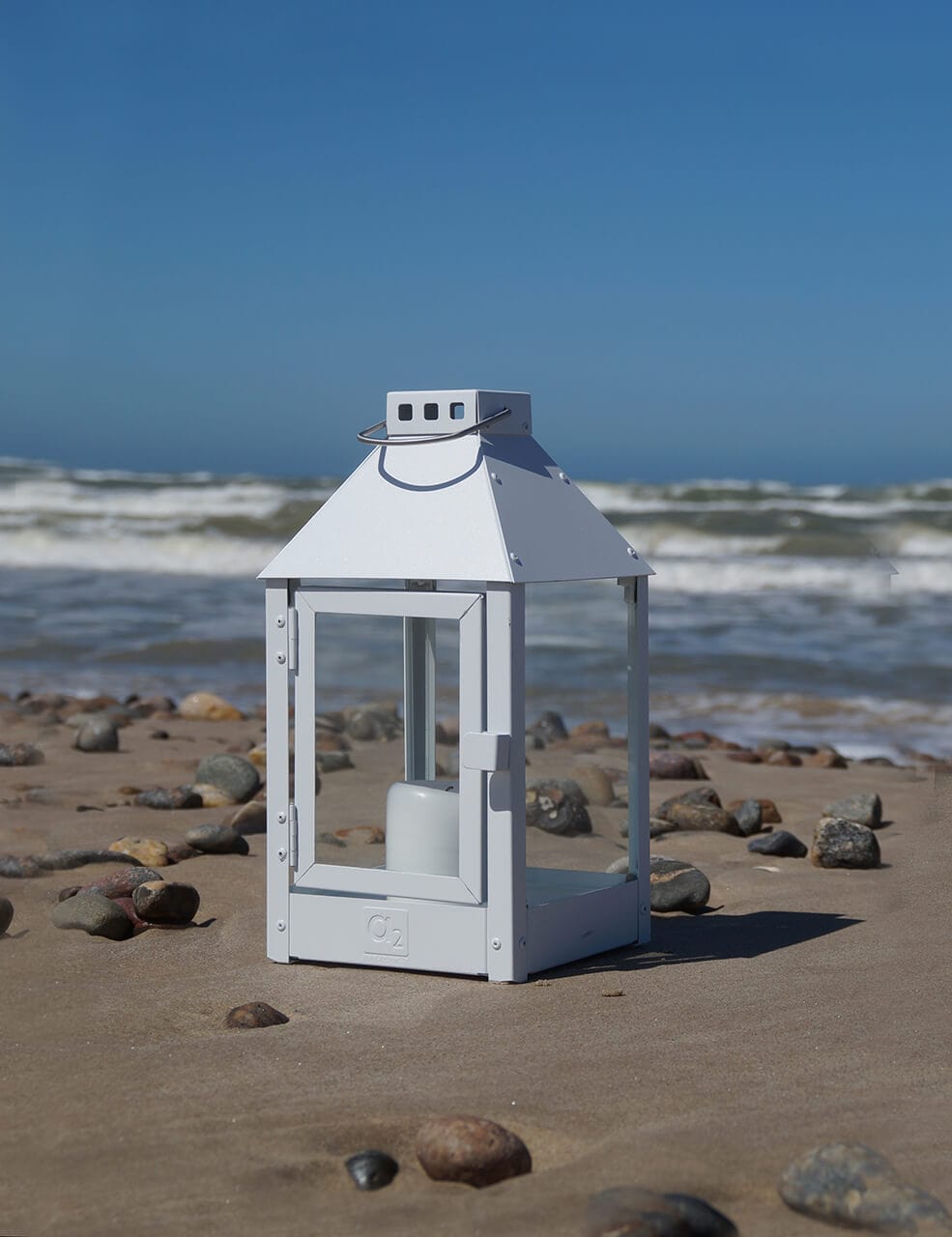 A2 Living White Mini Lantern 5714045000738 otherstuff