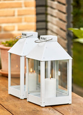 A2 Living White Mini Lantern 5714045000738 otherstuff