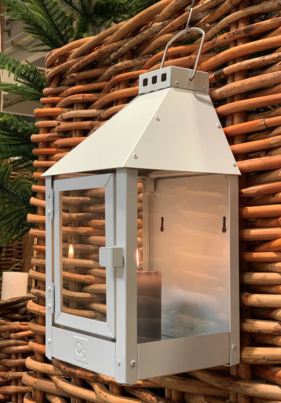 A2 Living White Mini Wall Lantern 5714045000776 otherstuff