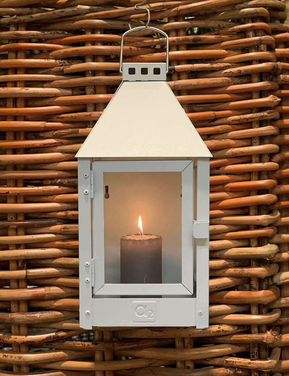 A2 Living White Mini Wall Lantern 5714045000776 otherstuff