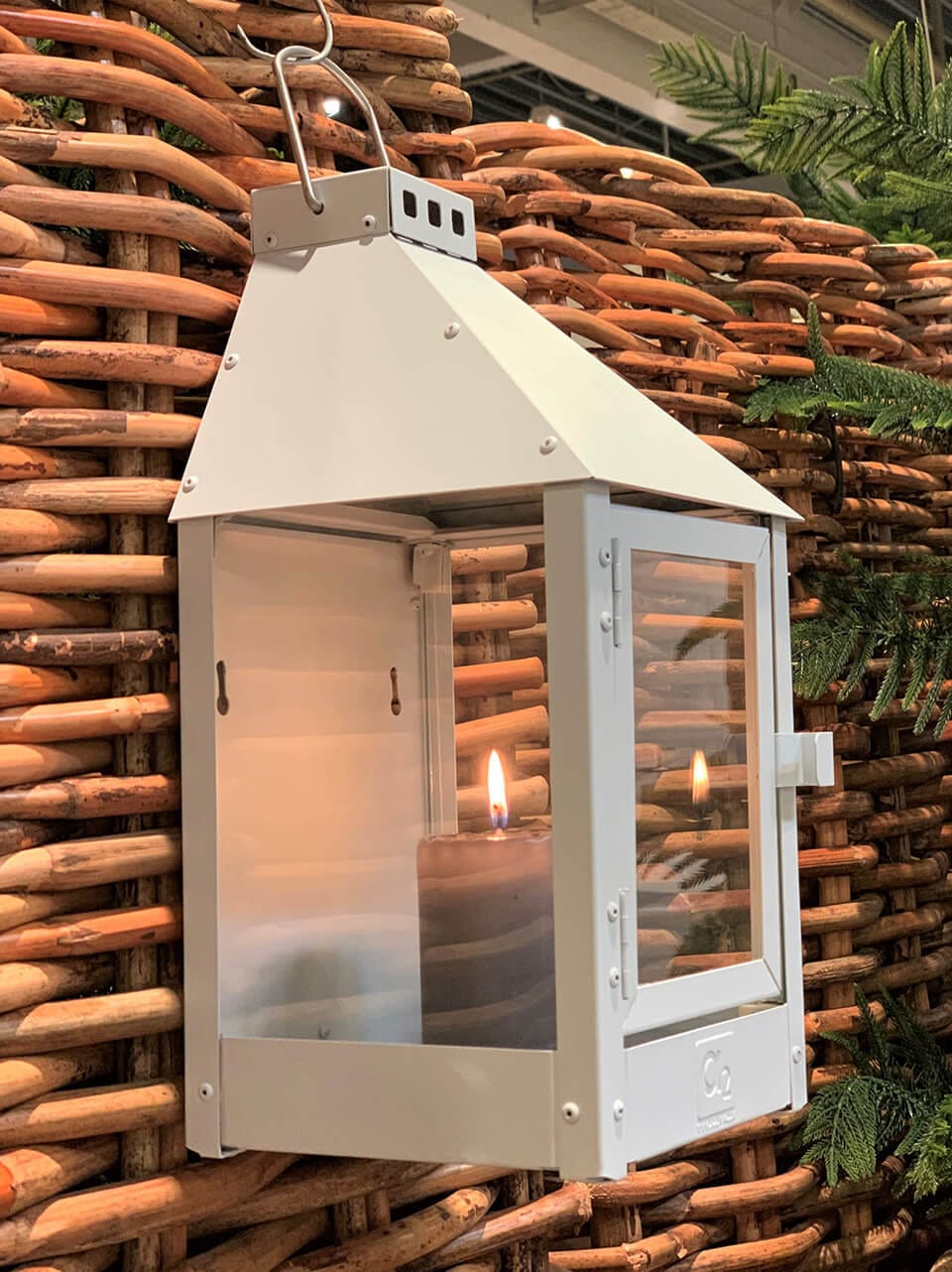A2 Living White Mini Wall Lantern 5714045000776 otherstuff