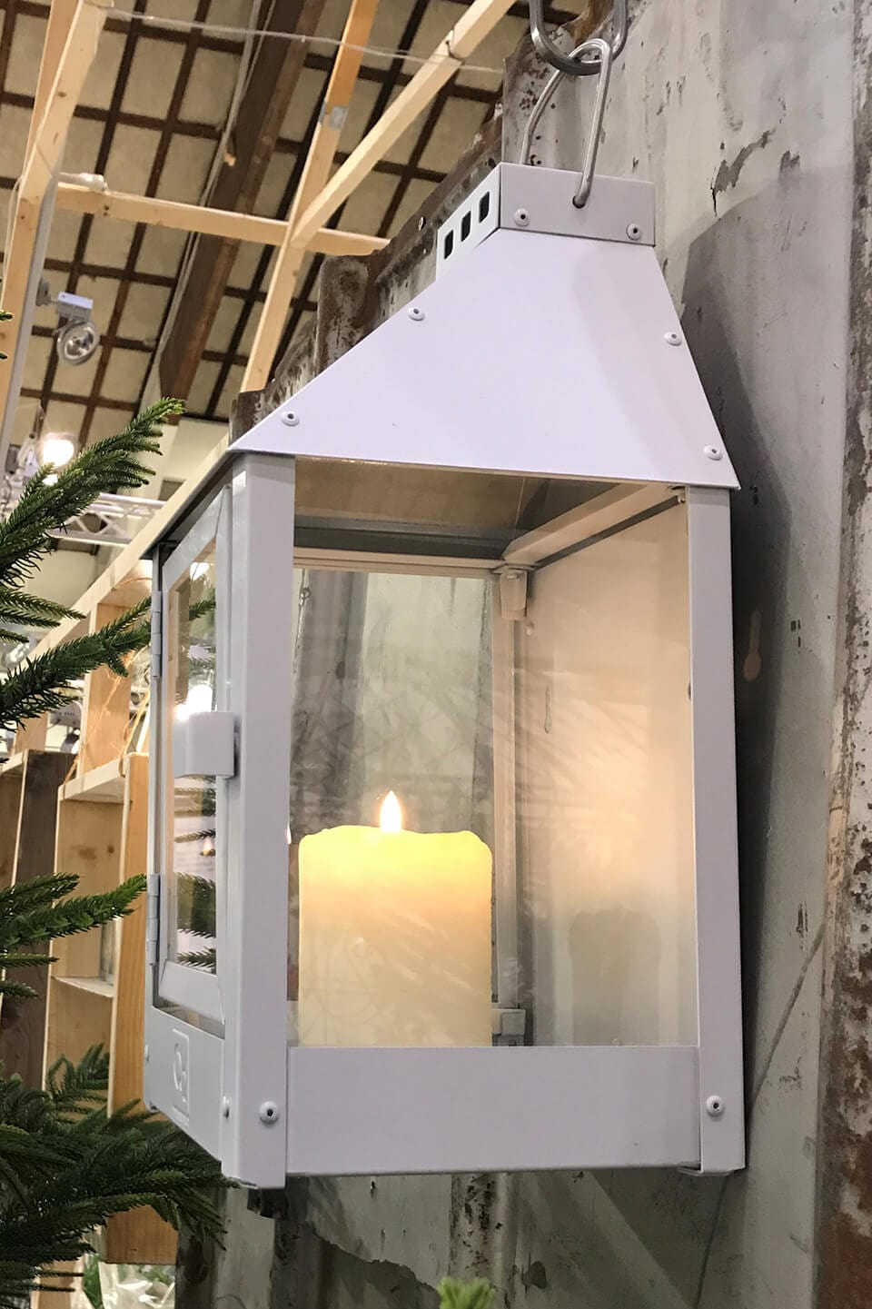 A2 Living White Mini Wall Lantern 5714045000776 otherstuff