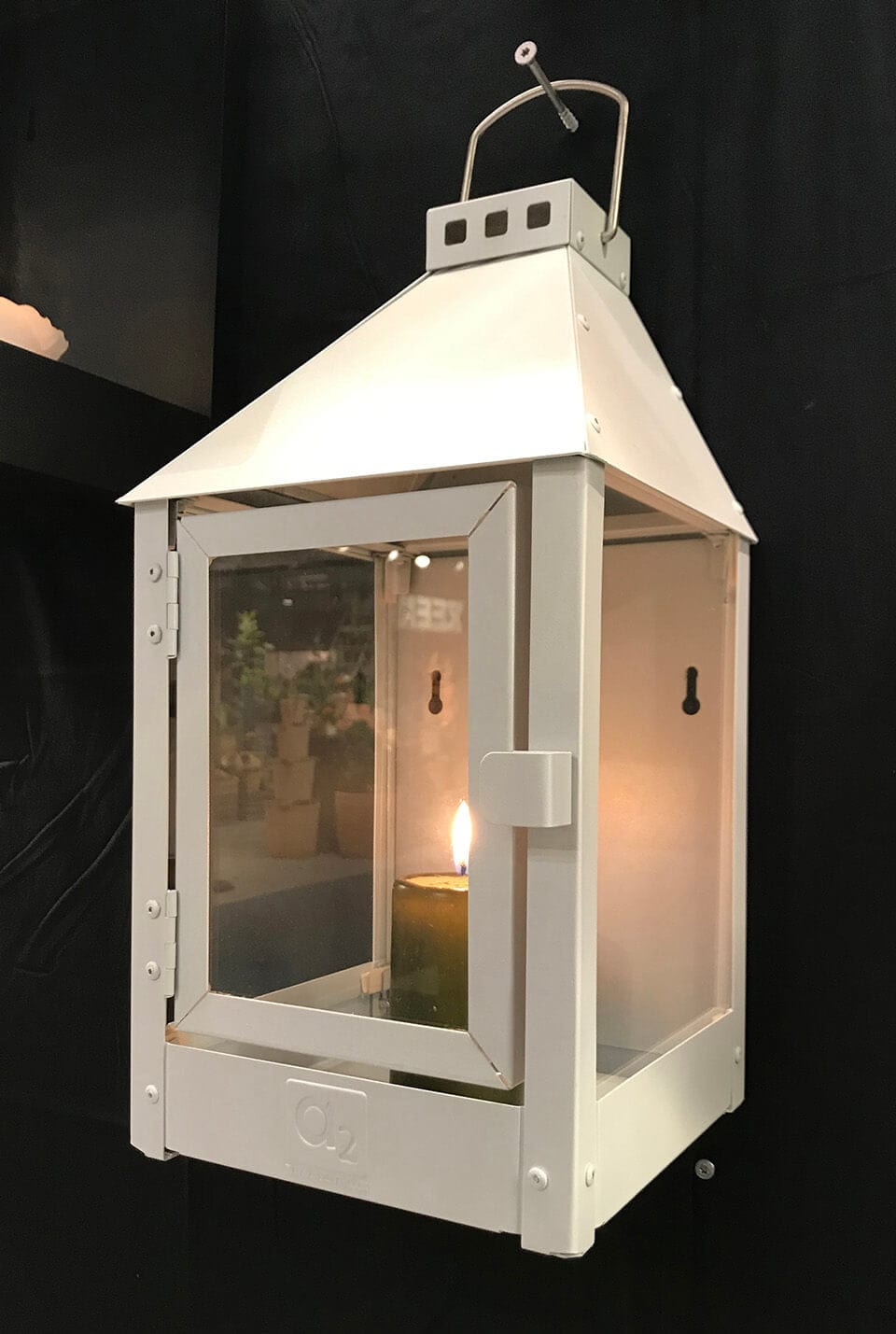 A2 Living White Mini Wall Lantern 5714045000776 otherstuff