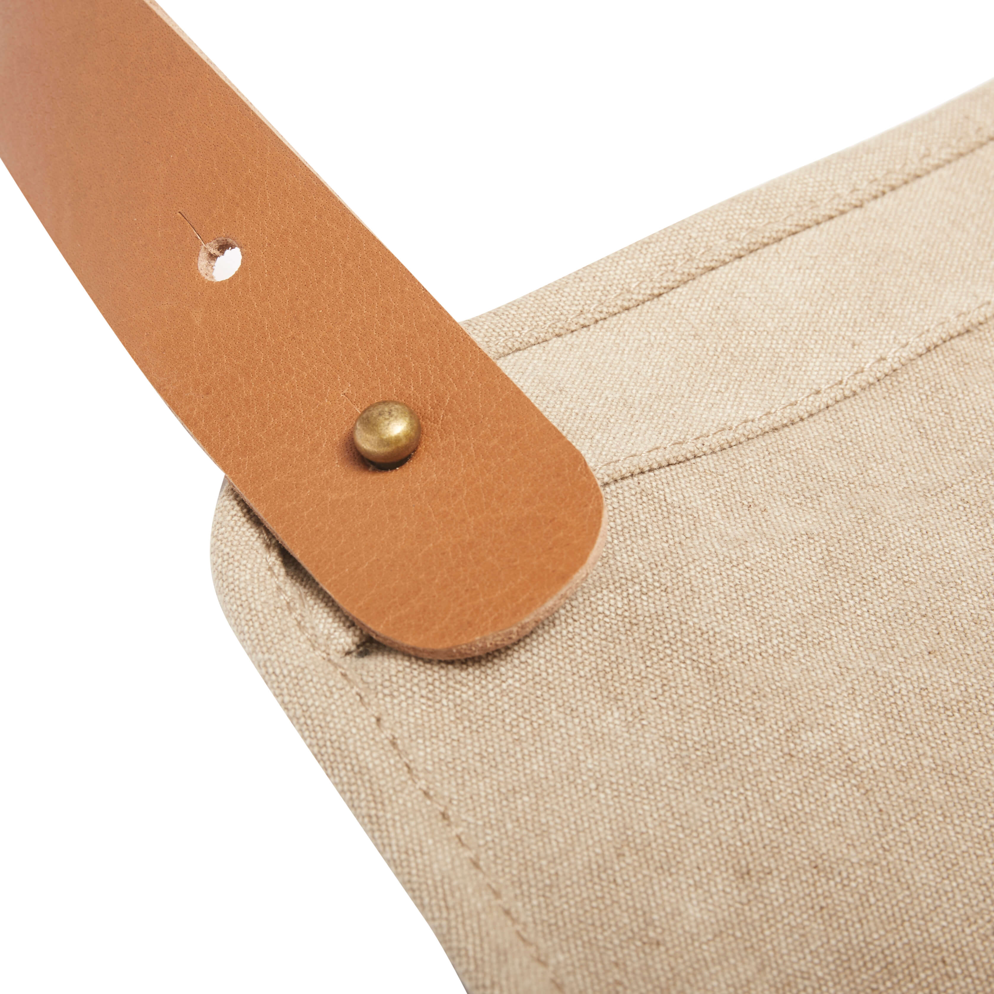 Hunter - Forklæde, beige fra Muubs - Otherstuff.dk