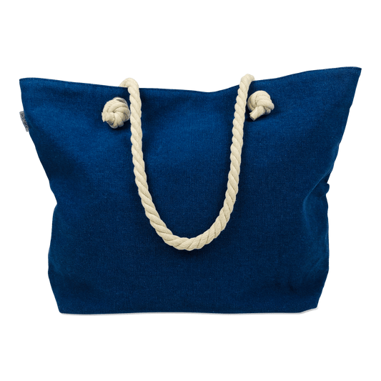 Strandtaske - Havblå
