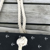Strandtasker - Sort m. Anker - 1