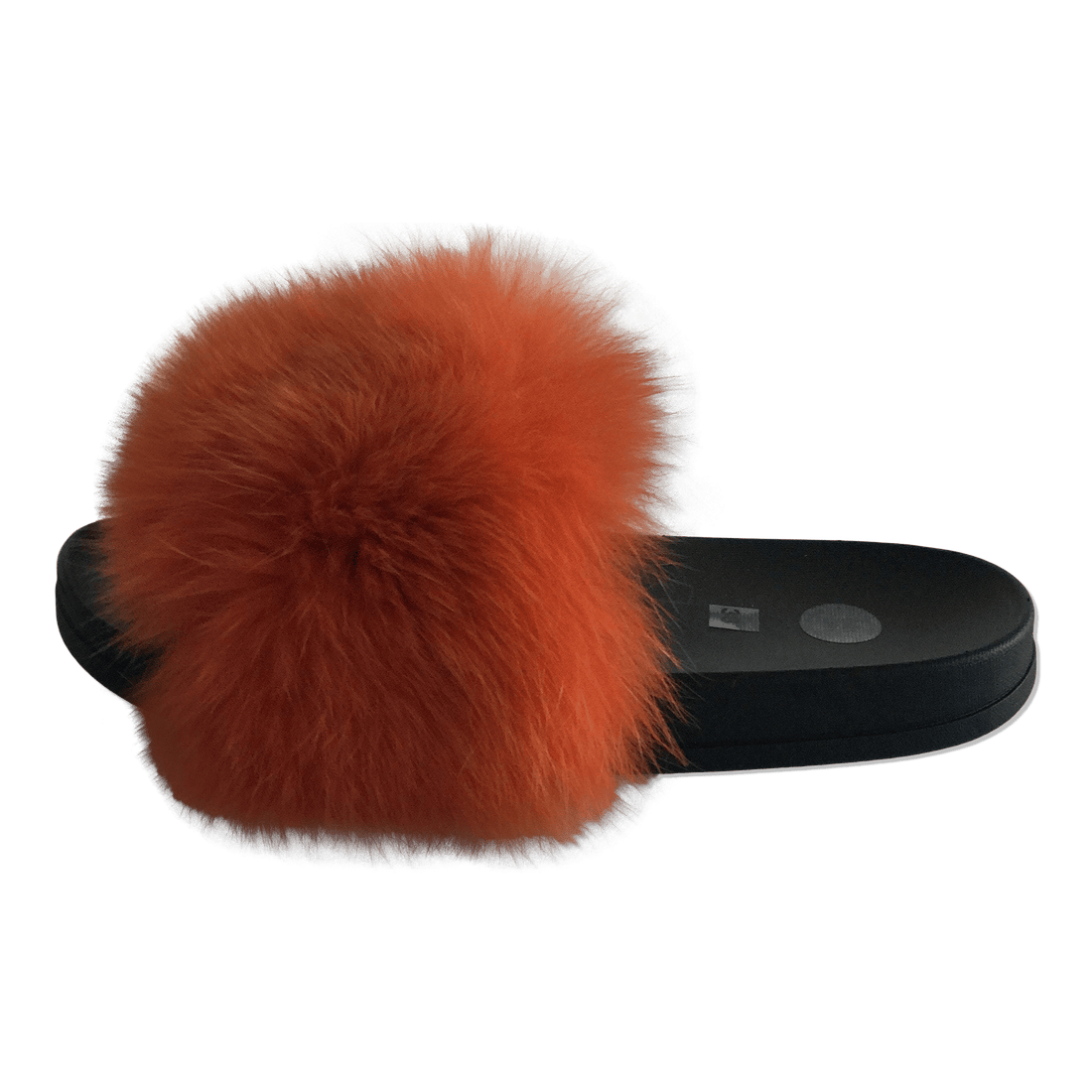 Pels Slippers - Orange