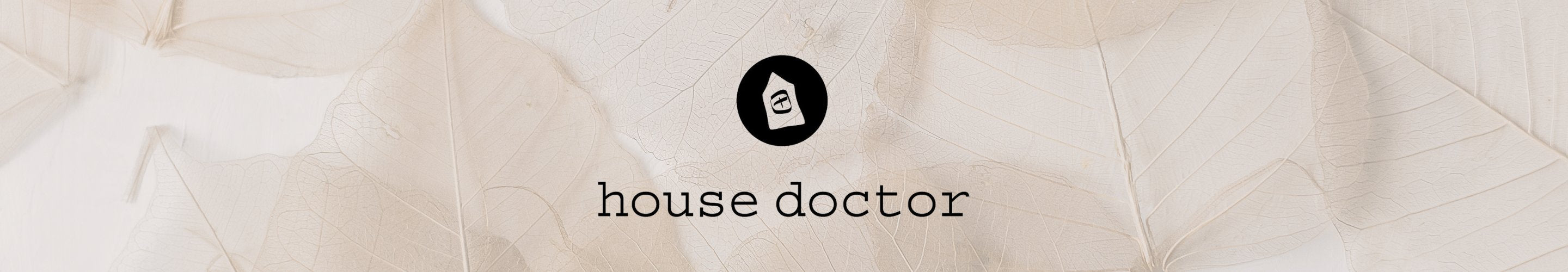 House Doctor banner med logo