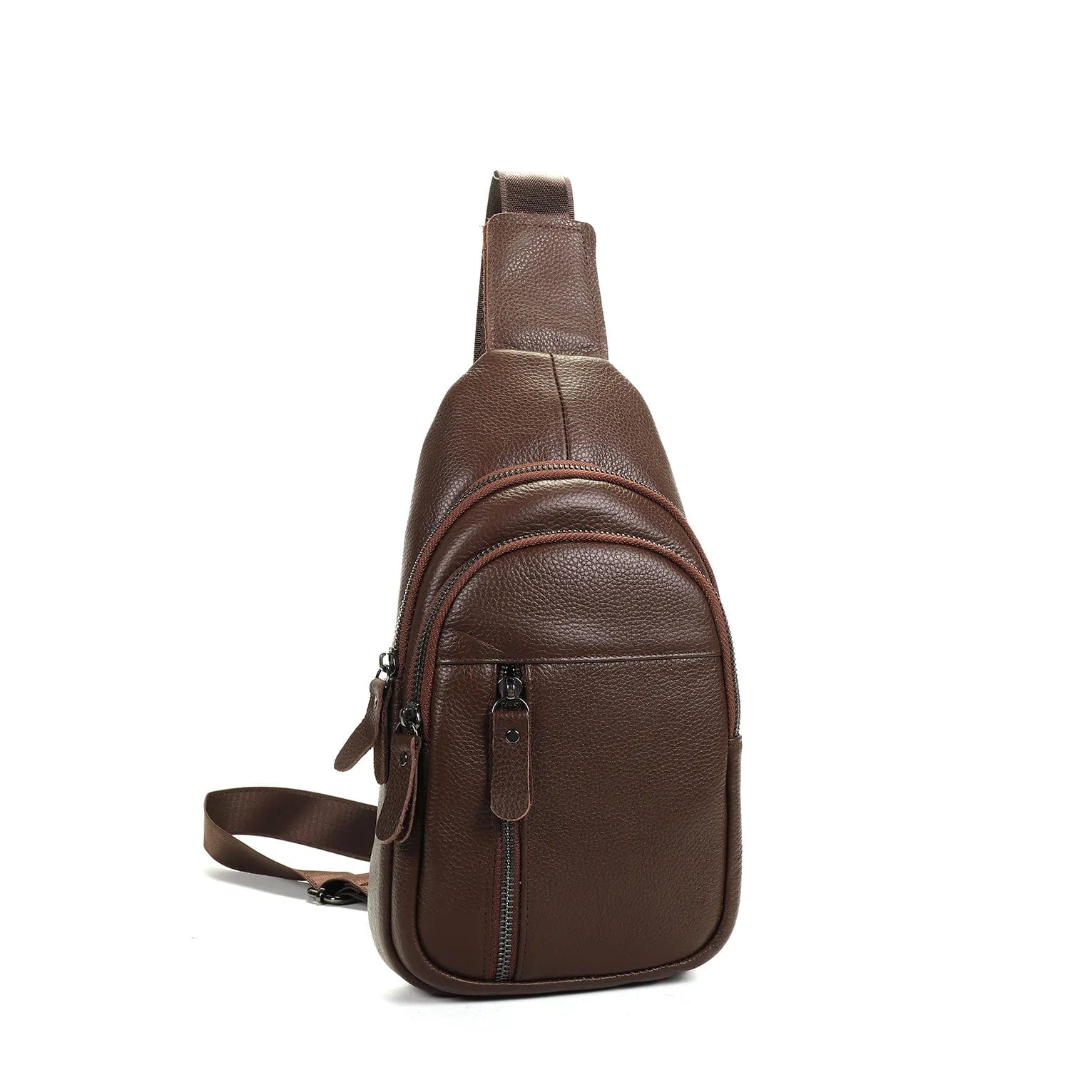 Otherstuff Tasker Crossbody taske i 100% skind - Brun otherstuff