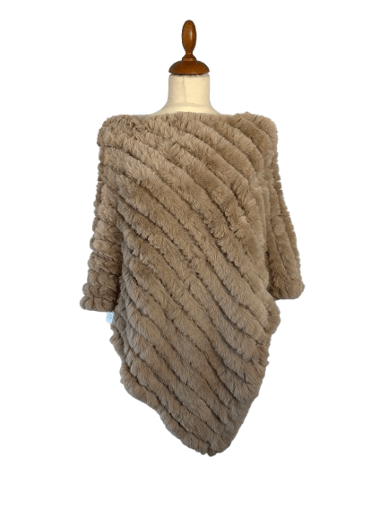 Otherstuff poncho Fluffy Poncho - Camel otherstuff