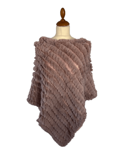 OtherStuff Poncho Fluffy Poncho - Rosa otherstuff