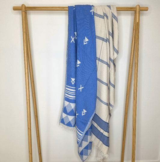 OtherStuff hamamhåndklæde Hamam håndklæde i bomuld - Bornholm (90x170 cm) otherstuff